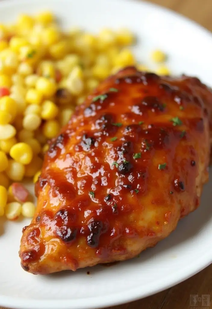 30 Best Way to Cook Chicken Breast Recipes That Stay Juicy 19 30 Best Way to Cook Chicken Breast Recipes That Stay Juicy - 18. BBQ Peach Glazed Chicken