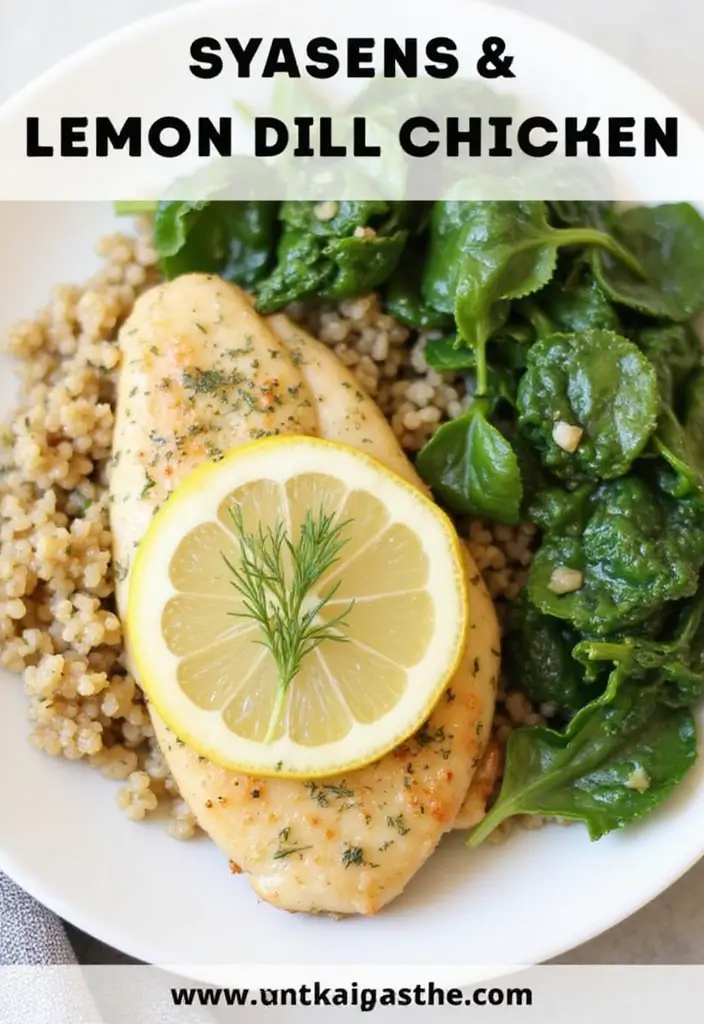 30 Best Way to Cook Chicken Breast Recipes That Stay Juicy 27 30 Best Way to Cook Chicken Breast Recipes That Stay Juicy - 26. Lemon Dill Chicken