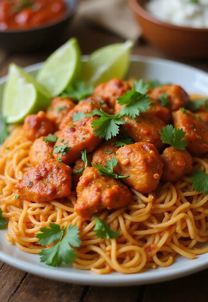 30 Chicken Angel Hair Pasta Recipes That Are Light & Creamy 14 30 Chicken Angel Hair Pasta Recipes That Are Light & Creamy - 13. Chipotle Chicken Angel Hair