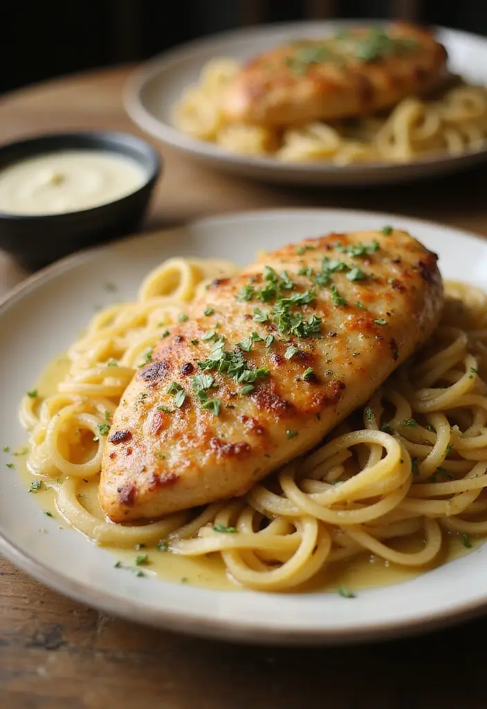 30 Chicken Angel Hair Pasta Recipes That Are Light & Creamy 21 30 Chicken Angel Hair Pasta Recipes That Are Light & Creamy - 20. Garlic Butter Chicken Angel Hair