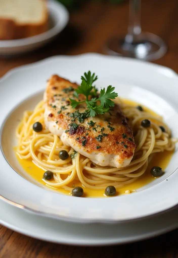 30 Chicken Angel Hair Pasta Recipes That Are Light & Creamy 30 30 Chicken Angel Hair Pasta Recipes That Are Light & Creamy - 29. Chicken Piccata Angel Hair