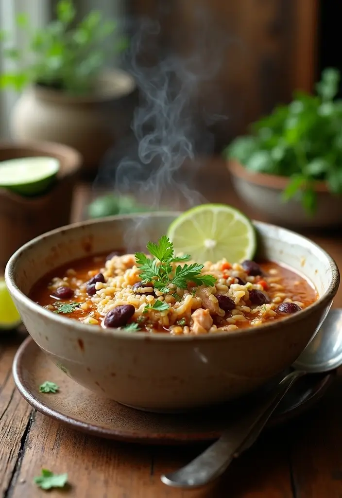 30 Chicken Black Beans and Rice Recipes That Are Filling & Flavorful 14 30 Chicken Black Beans and Rice Recipes That Are Filling & Flavorful - 13. Chicken Black Bean and Rice Soup