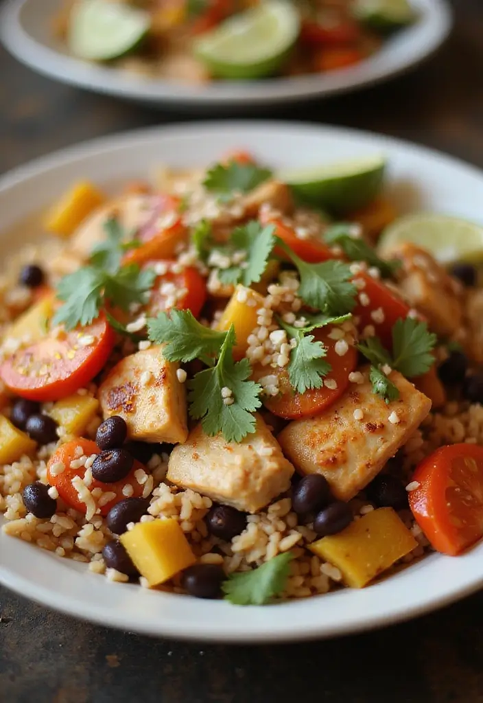 30 Chicken Black Beans and Rice Recipes That Are Filling & Flavorful 15 30 Chicken Black Beans and Rice Recipes That Are Filling & Flavorful - 14. Chicken Black Bean and Rice Fajitas