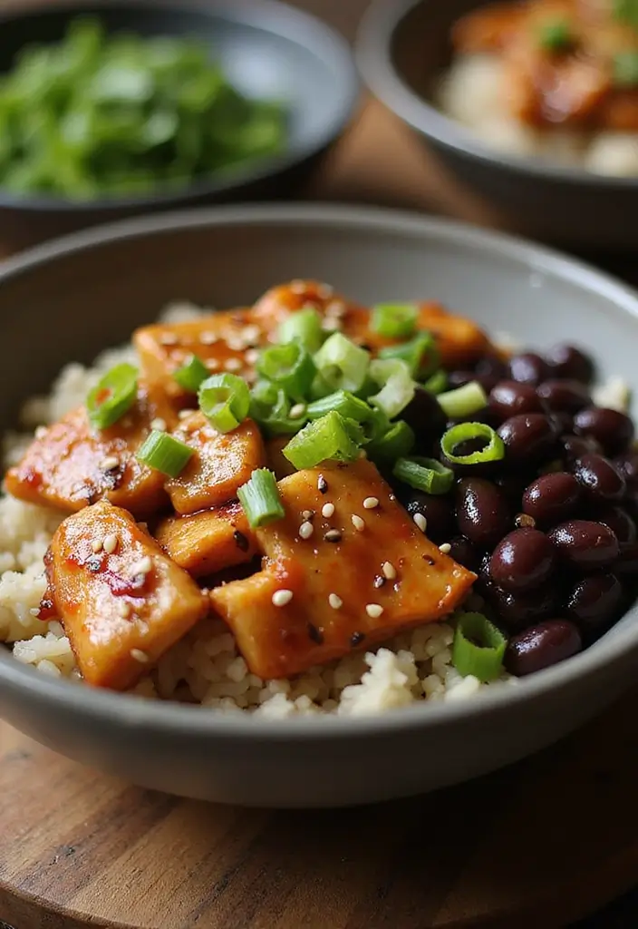 30 Chicken Black Beans and Rice Recipes That Are Filling & Flavorful 20 30 Chicken Black Beans and Rice Recipes That Are Filling & Flavorful - 19. Ginger Soy Chicken Black Bean Rice Bowl