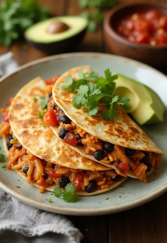30 Chicken Black Beans and Rice Recipes That Are Filling & Flavorful 31 30 Chicken Black Beans and Rice Recipes That Are Filling & Flavorful - 30. BBQ Chicken Black Bean Rice Quesadillas