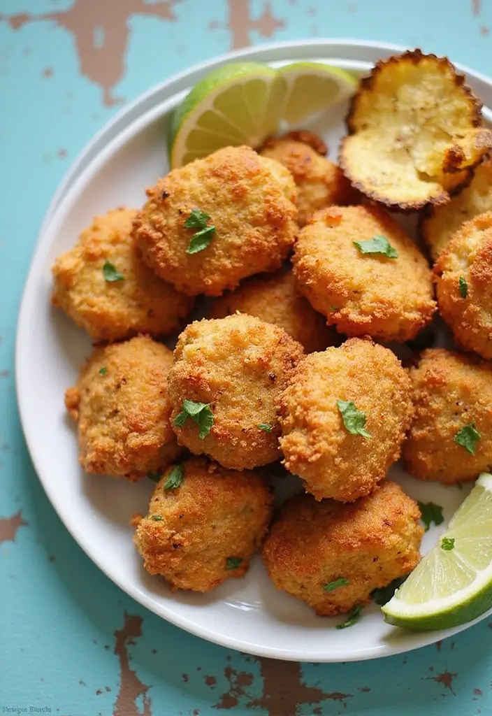 30 Chicken Nuggets and Chips Combos That Kids Will Love 6 30 Chicken Nuggets and Chips Combos That Kids Will Love - 5. Coconut Chicken Nuggets with Plantain Chips