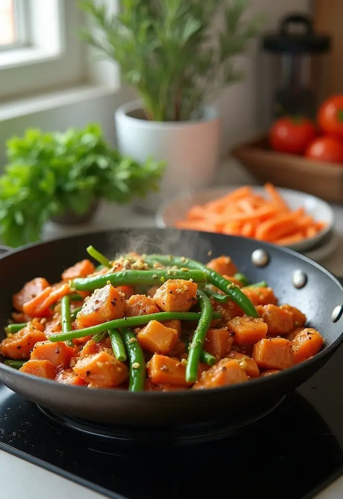 30 Chicken and Green Beans Recipes That Are Healthy and Simple 8 30 Chicken and Green Beans Recipes That Are Healthy and Simple - 7. Spicy Chicken and Green Beans