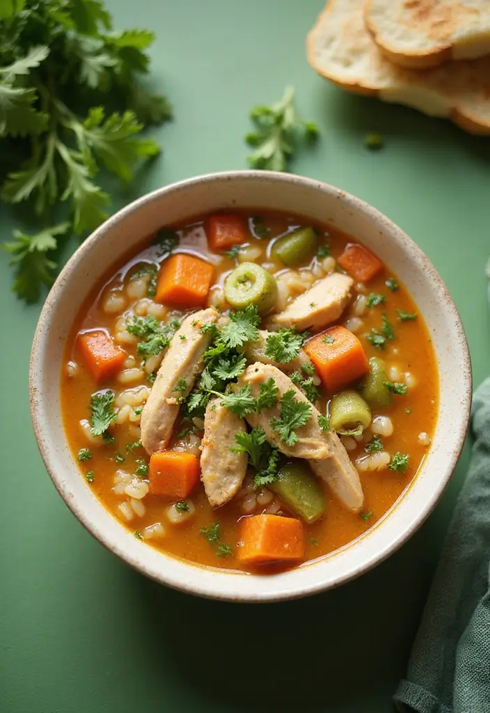 30 Demos Chicken and Rice Soup Recipe Versions Everyone Loves 17 30 Demos Chicken and Rice Soup Recipe Versions Everyone Loves - 16. Herbed Vegetable Chicken and Rice Soup