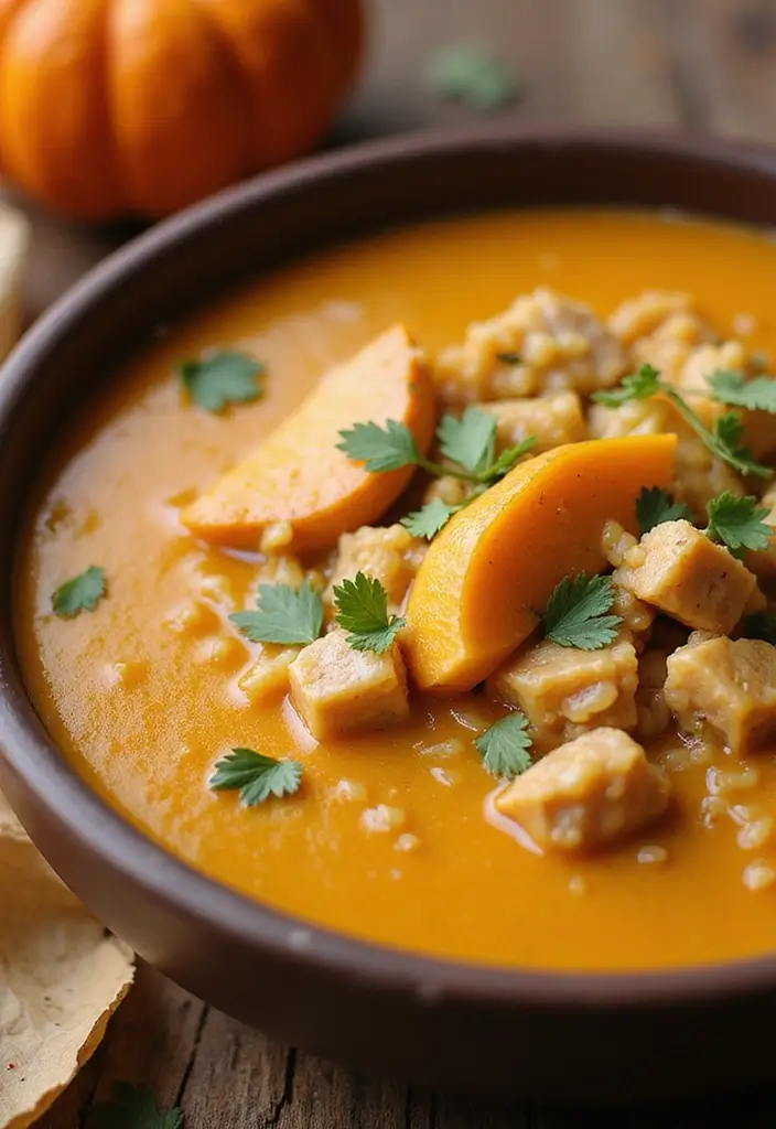 30 Demos Chicken and Rice Soup Recipe Versions Everyone Loves 22 30 Demos Chicken and Rice Soup Recipe Versions Everyone Loves - 21. Pumpkin Chicken and Rice Soup