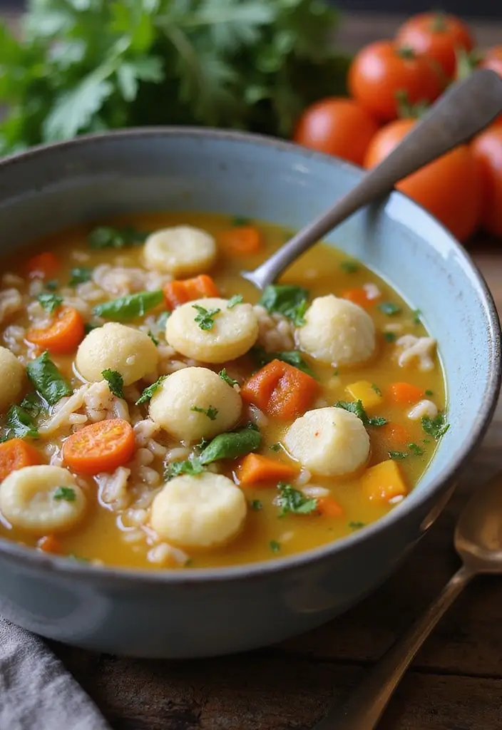 30 Demos Chicken and Rice Soup Recipe Versions Everyone Loves 24 30 Demos Chicken and Rice Soup Recipe Versions Everyone Loves - 23. Gnocchi Chicken and Rice Soup