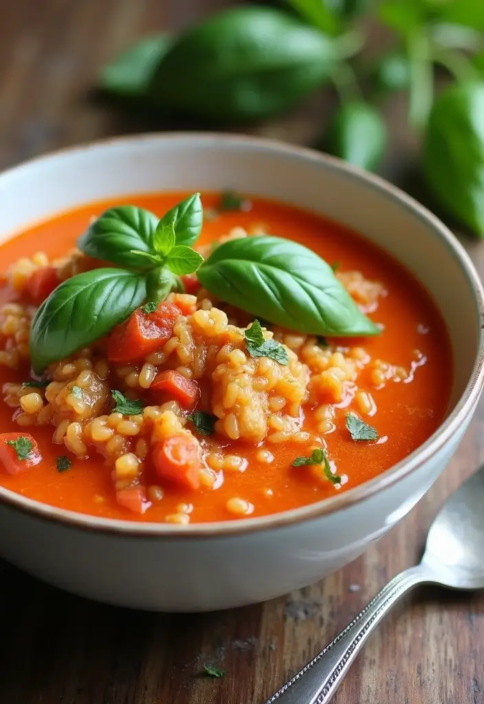 30 Demos Chicken and Rice Soup Recipe Versions Everyone Loves 28 30 Demos Chicken and Rice Soup Recipe Versions Everyone Loves - 27. Tomato Basil Chicken and Rice Soup