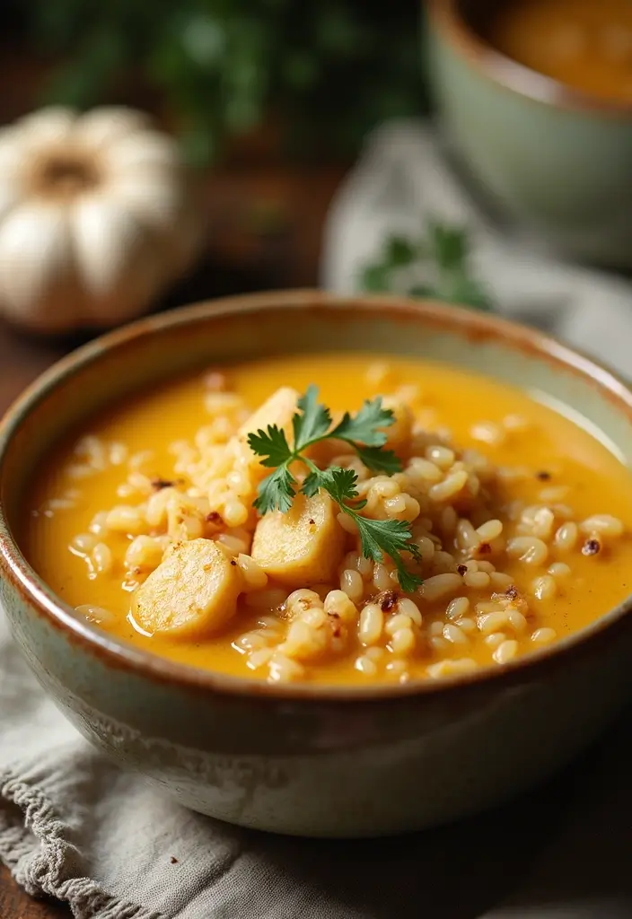 30 Demos Chicken and Rice Soup Recipe Versions Everyone Loves 29 30 Demos Chicken and Rice Soup Recipe Versions Everyone Loves - 28. Roasted Garlic Chicken and Rice Soup