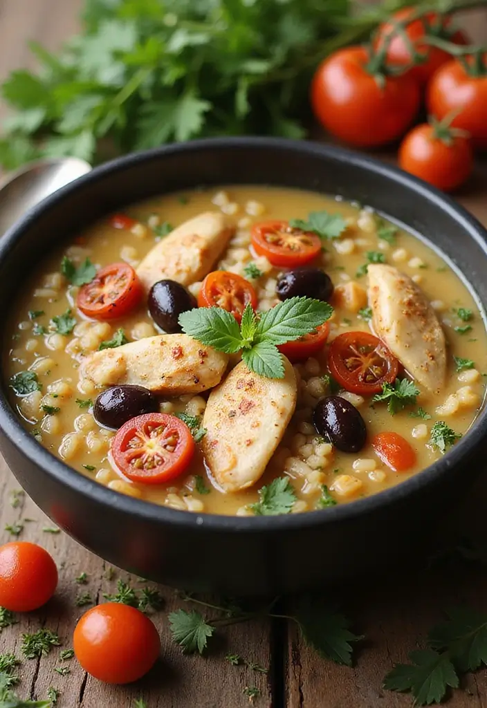30 Demos Chicken and Rice Soup Recipe Versions Everyone Loves 6 30 Demos Chicken and Rice Soup Recipe Versions Everyone Loves - 5. Mediterranean Chicken and Rice Soup