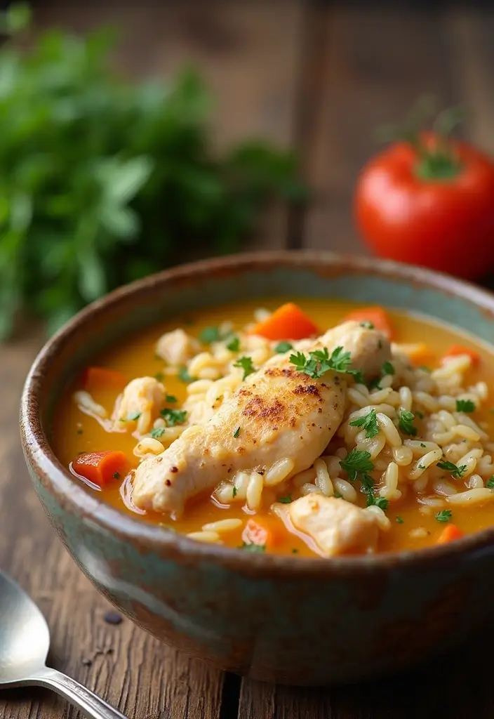 30 Demos Chicken and Rice Soup Recipe Versions Everyone Loves 8 30 Demos Chicken and Rice Soup Recipe Versions Everyone Loves - 7. Rustic Chicken and Rice Soup