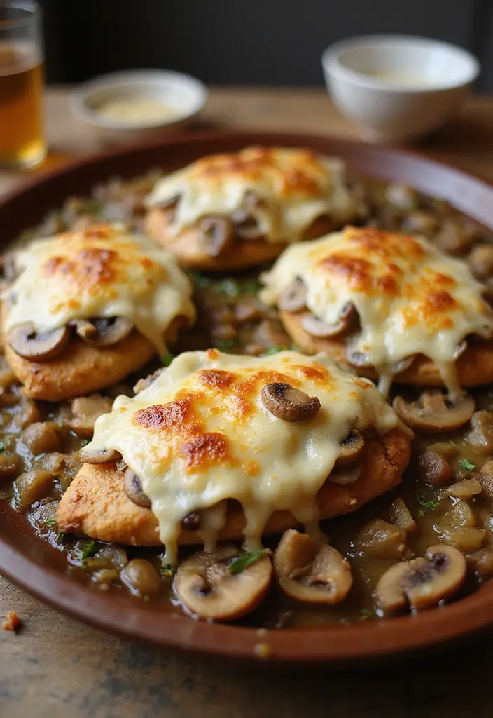 30 French Onion Chicken Bake Recipes That Are Ooey-Gooey Delicious 6 30 French Onion Chicken Bake Recipes That Are Ooey-Gooey Delicious - 5. French Onion Chicken Bake with Mushrooms