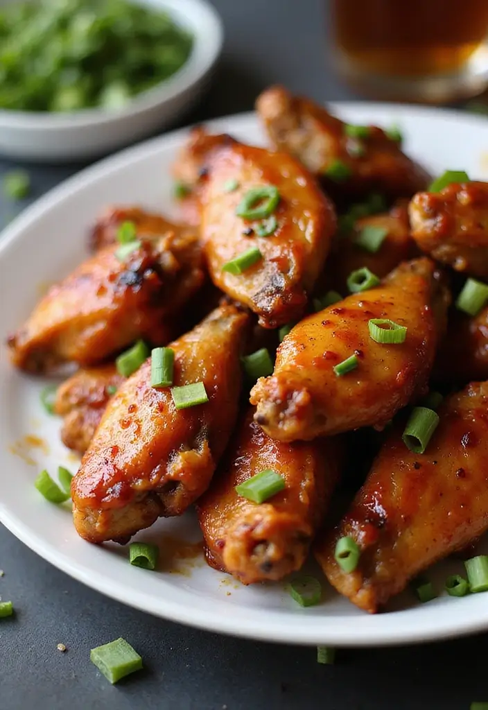 30 Hot Honey Chicken Wings Recipes That Are Sticky & Fiery 11 30 Hot Honey Chicken Wings Recipes That Are Sticky & Fiery - 10. Bourbon Honey Wings