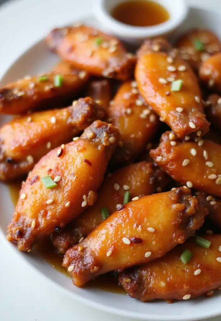 30 Hot Honey Chicken Wings Recipes That Are Sticky & Fiery 15 30 Hot Honey Chicken Wings Recipes That Are Sticky & Fiery - 14. Hot Honey Sesame Wings