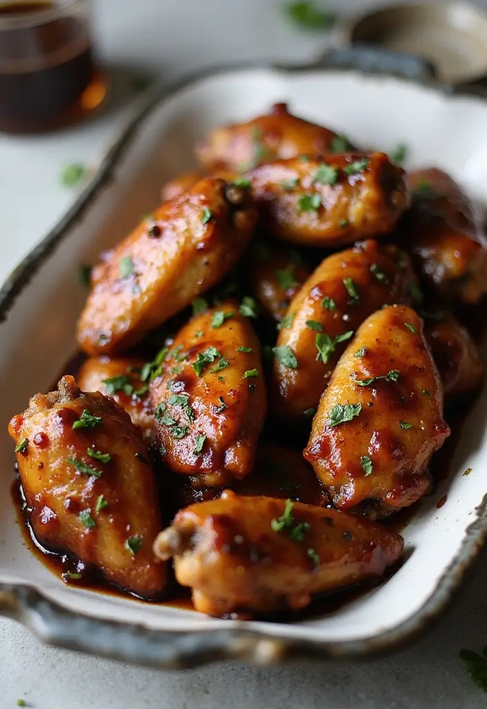30 Hot Honey Chicken Wings Recipes That Are Sticky & Fiery 26 30 Hot Honey Chicken Wings Recipes That Are Sticky & Fiery - 25. Honey Balsamic Glazed Wings