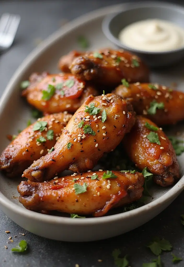 30 Hot Honey Chicken Wings Recipes That Are Sticky & Fiery 28 30 Hot Honey Chicken Wings Recipes That Are Sticky & Fiery - 27. Honey Soy Glazed Wings