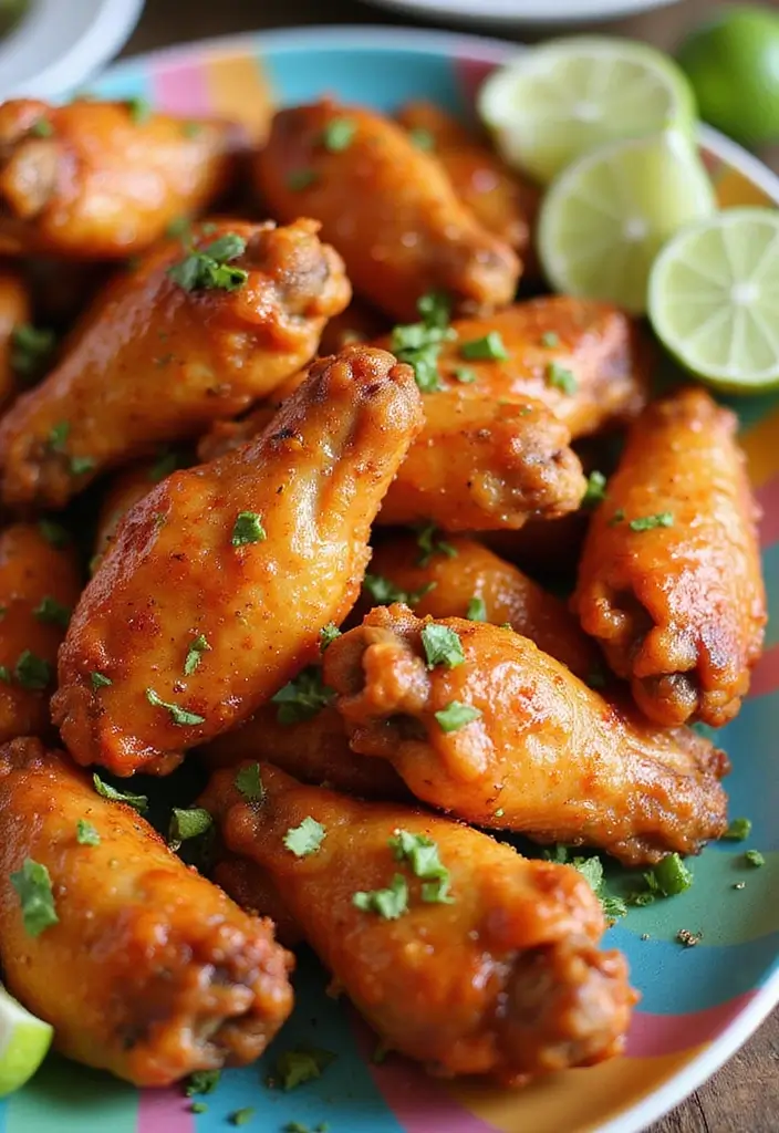 30 Hot Honey Chicken Wings Recipes That Are Sticky & Fiery 31 30 Hot Honey Chicken Wings Recipes That Are Sticky & Fiery - 30. Spicy Honey Lime Wings