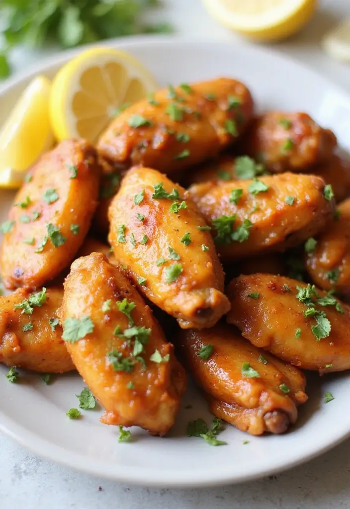 30 Hot Honey Chicken Wings Recipes That Are Sticky & Fiery 7 30 Hot Honey Chicken Wings Recipes That Are Sticky & Fiery - 6. Lemon-Herb Honey Wings