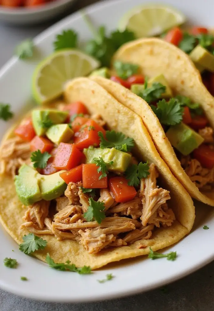 30 How to Make Shredded Chicken Fast and Flavorful 12 30 How to Make Shredded Chicken Fast and Flavorful - 11. Shredded Chicken Tacos