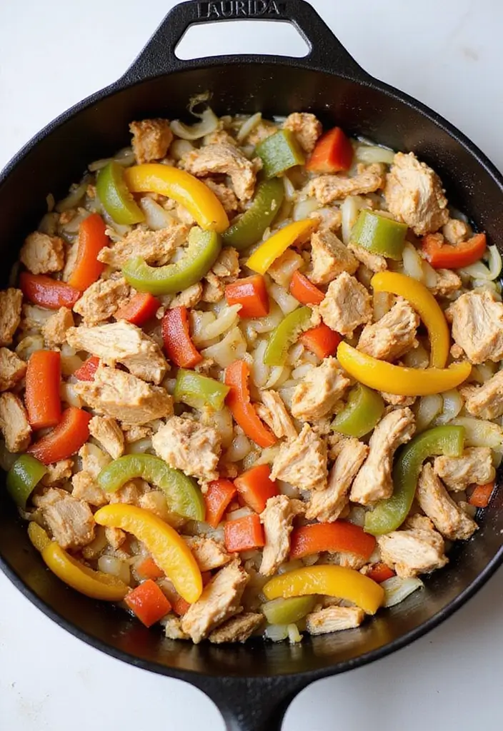 30 How to Make Shredded Chicken Fast and Flavorful 20 30 How to Make Shredded Chicken Fast and Flavorful - 19. Shredded Chicken Fajitas