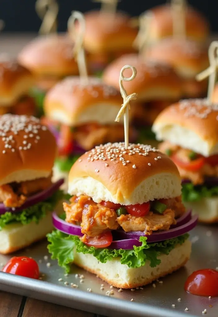 30 How to Make Shredded Chicken Fast and Flavorful 26 30 How to Make Shredded Chicken Fast and Flavorful - 25. Shredded Chicken Sliders