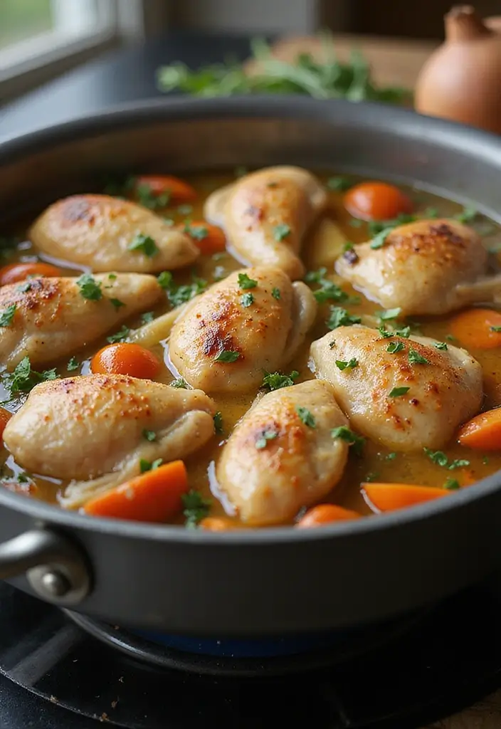 30 How to Make Shredded Chicken Fast and Flavorful 9 30 How to Make Shredded Chicken Fast and Flavorful - 8. Poached Shredded Chicken