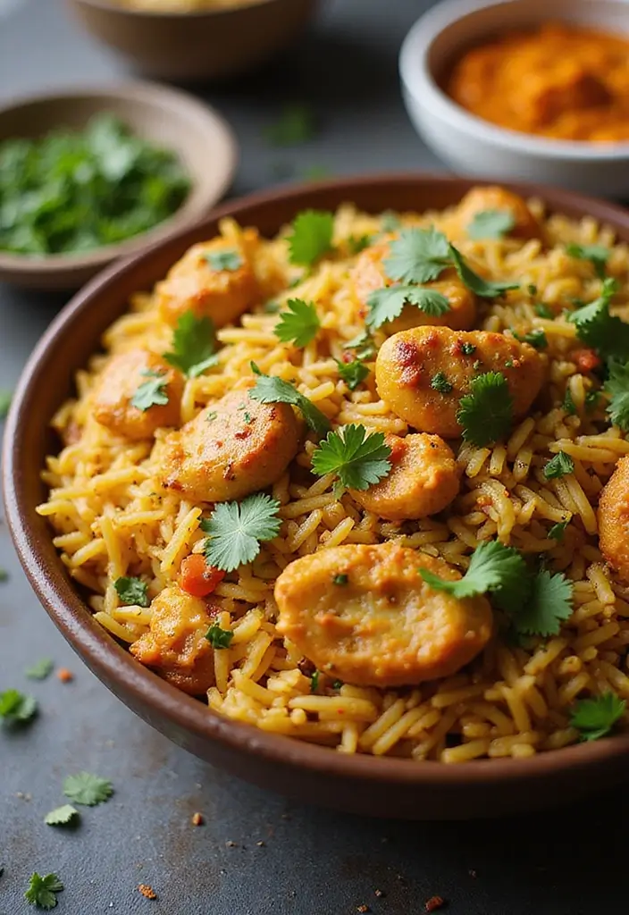 30 One Pot Chicken and Rice Recipes That Are Comfort in a Bowl 24 30 One Pot Chicken and Rice Recipes That Are Comfort in a Bowl - 23. One Pot Chicken Biryani