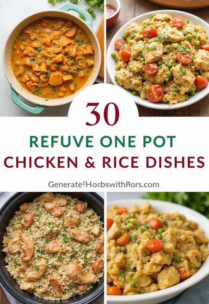 30 One Pot Chicken and Rice Recipes That Are Comfort in a Bowl 32 30 One Pot Chicken and Rice Recipes That Are Comfort in a Bowl - Conclusion