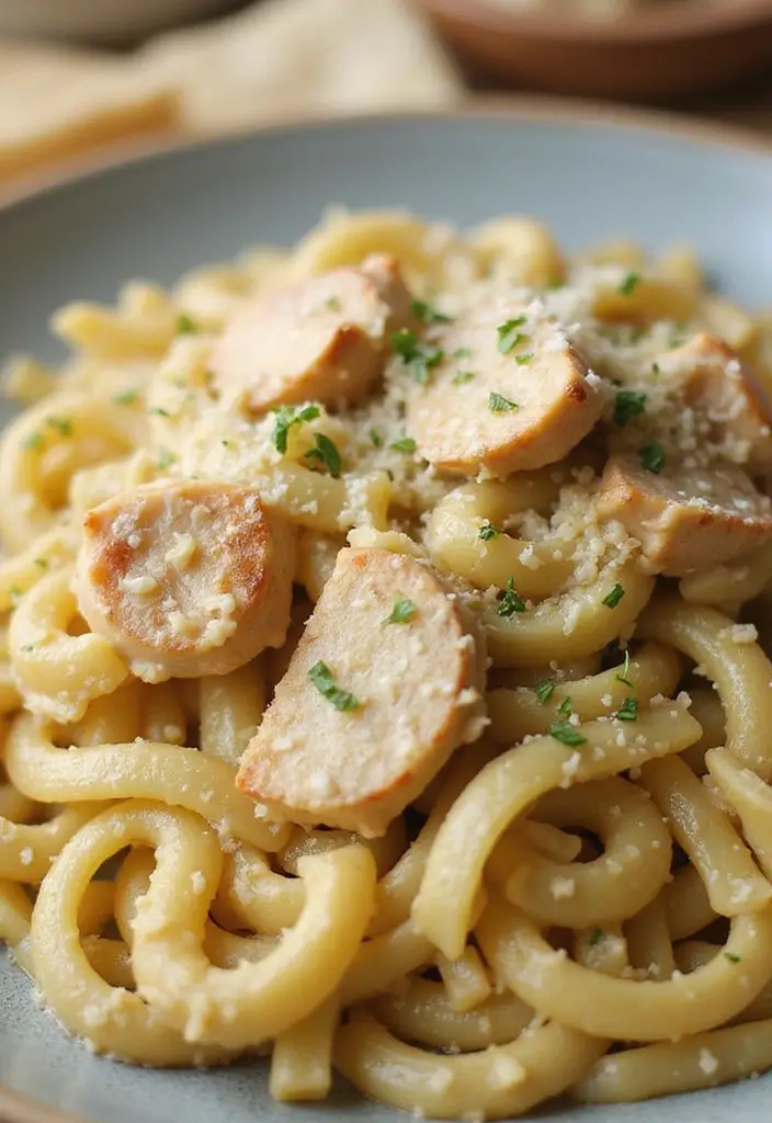 30 Pasta with Rotisserie Chicken Recipes That Use Leftovers Perfectly 22 30 Pasta with Rotisserie Chicken Recipes That Use Leftovers Perfectly - 21. Chicken and Artichoke Pasta