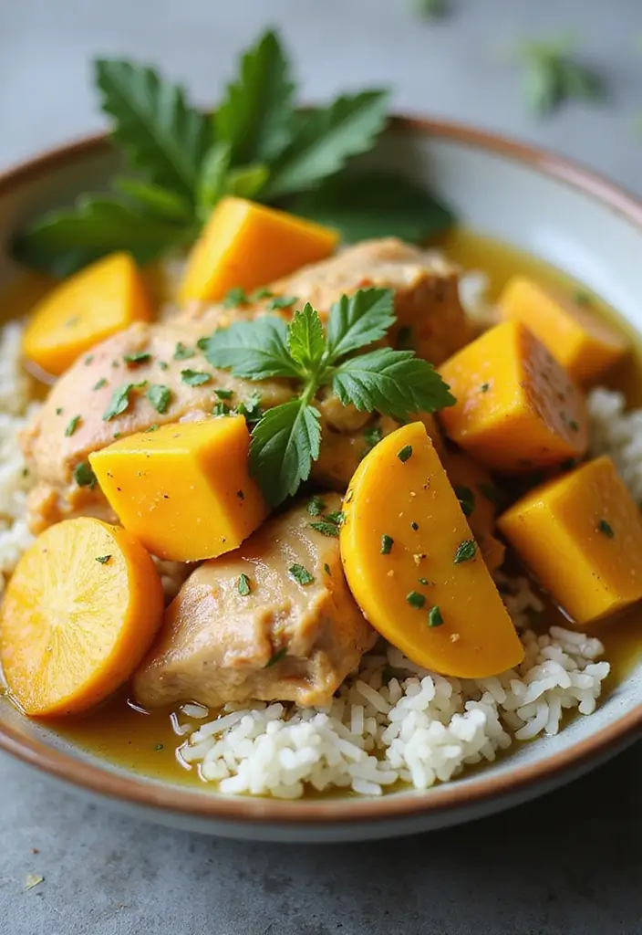 30 Recipes with Chicken Broth That Elevate Everyday Dishes 22 30 Recipes with Chicken Broth That Elevate Everyday Dishes - 21. Chicken Broth Mango Chicken