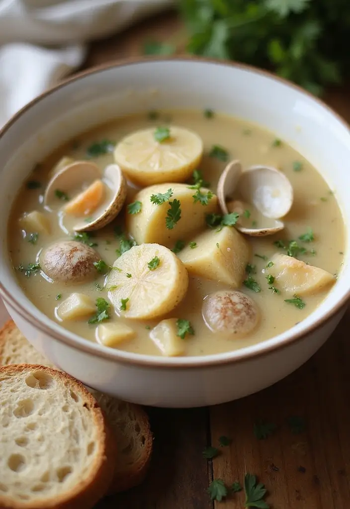 30 Recipes with Chicken Broth That Elevate Everyday Dishes 26 30 Recipes with Chicken Broth That Elevate Everyday Dishes - 25. Chicken Broth Clam Chowder