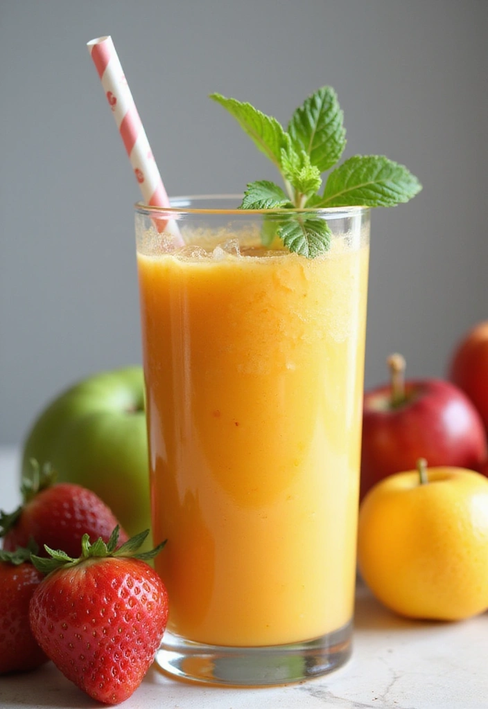 30 Recipes with Chicken Broth That Elevate Everyday Dishes 31 30 Recipes with Chicken Broth That Elevate Everyday Dishes - 30. Chicken Broth Fruit Smoothie