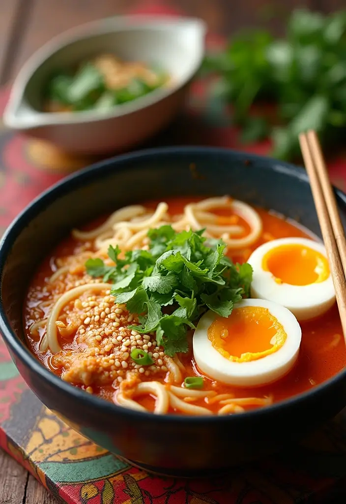 30 Recipes with Chicken Broth That Elevate Everyday Dishes 7 30 Recipes with Chicken Broth That Elevate Everyday Dishes - 6. Spicy Chicken Broth Ramen