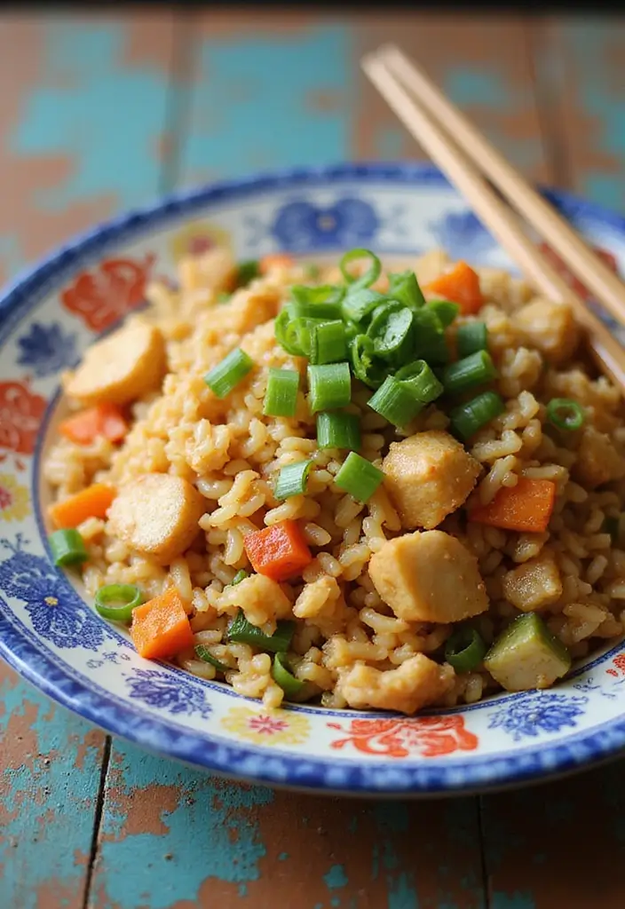 30 Recipes with Chicken Broth That Elevate Everyday Dishes 10 30 Recipes with Chicken Broth That Elevate Everyday Dishes - 9. Chicken Broth Vegetable Fried Rice