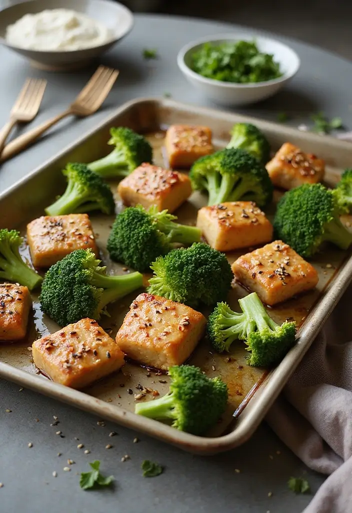 30 Sheet Pan Chicken and Veggies Recipes That Make Weeknight Dinners Easy 21 30 Sheet Pan Chicken and Veggies Recipes That Make Weeknight Dinners Easy - 20. Sesame Chicken with Broccoli and Rice