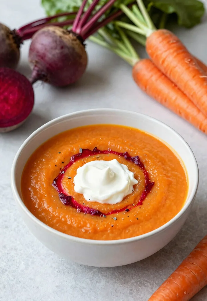 15 Carrot Soup Recipes Easy Cozy Comfort Bowls - 15. Carrot and Beet Soup 1
