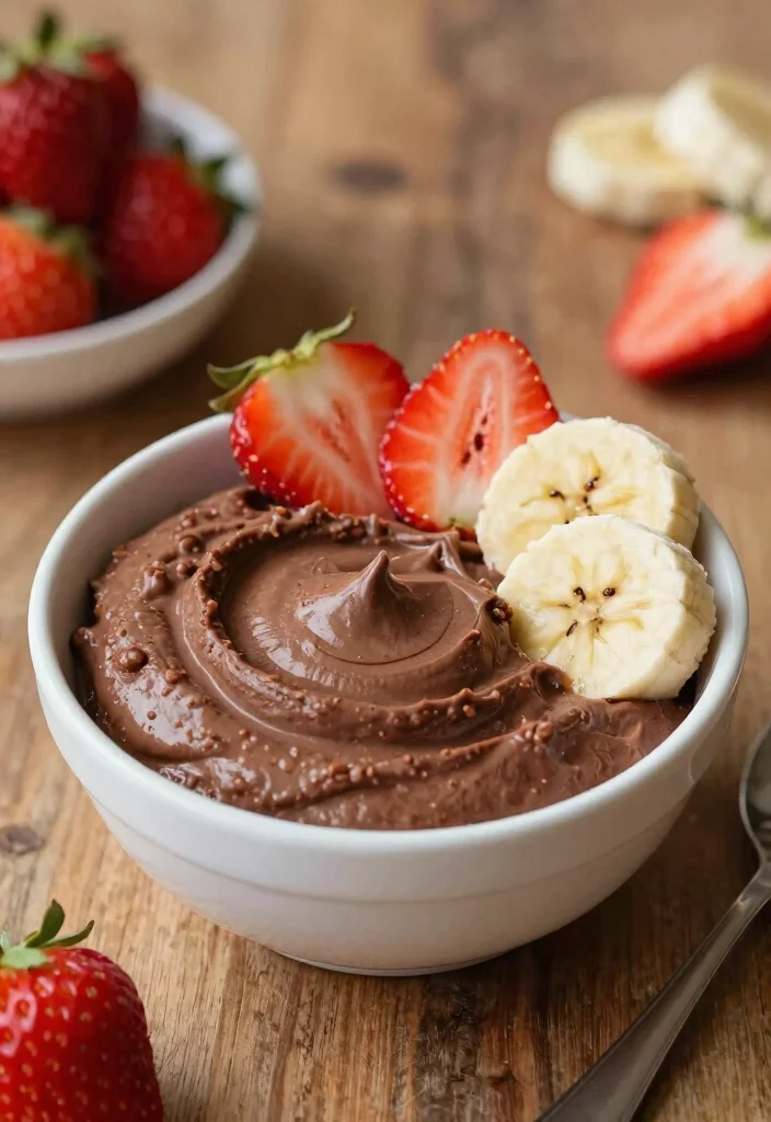 15 Cottage Cheese Dip Recipes High Protein and Light - 14. Chocolate Cottage Cheese Dip 1