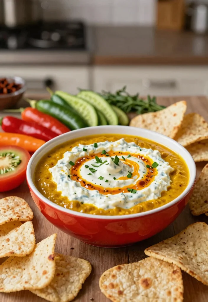 15 Cottage Cheese Dip Recipes High Protein and Light - 7. Curry Cottage Cheese Dip 1