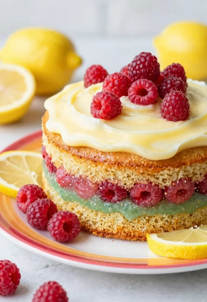 16 Almond Flour Cake Recipes: Moist Gluten Free Treats - 11. Almond Flour Raspberry Lemonade Cake 1