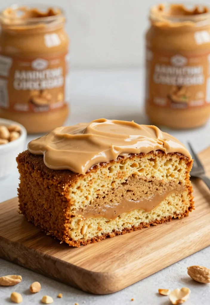 16 Almond Flour Cake Recipes: Moist Gluten Free Treats - 14. Almond Flour Peanut Butter Cake 1