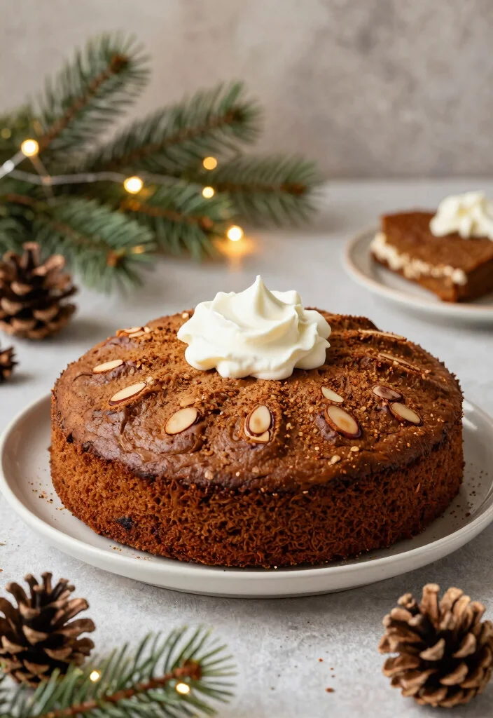 16 Almond Flour Cake Recipes: Moist Gluten Free Treats - 16. Almond Flour Gingerbread Cake 1