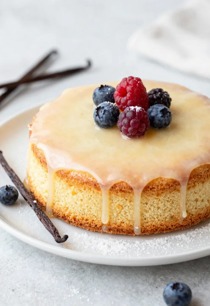 16 Almond Flour Cake Recipes: Moist Gluten Free Treats - 4. Almond Flour Vanilla Bean Cake 1