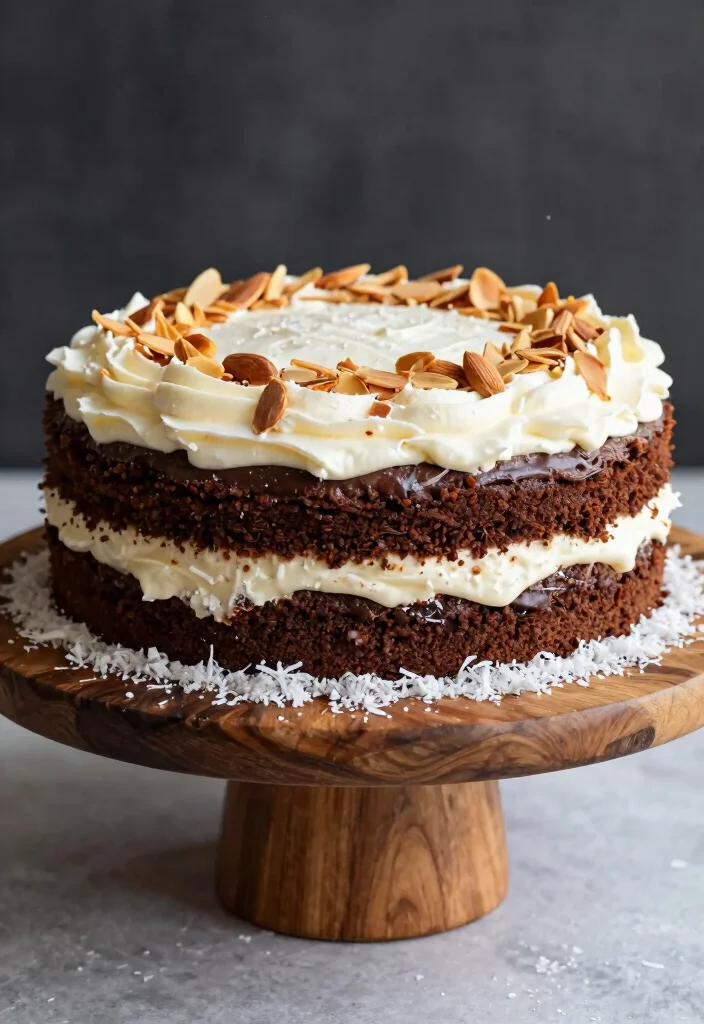 16 Almond Flour Cake Recipes: Moist Gluten Free Treats - 5. Almond Joy Cake 1