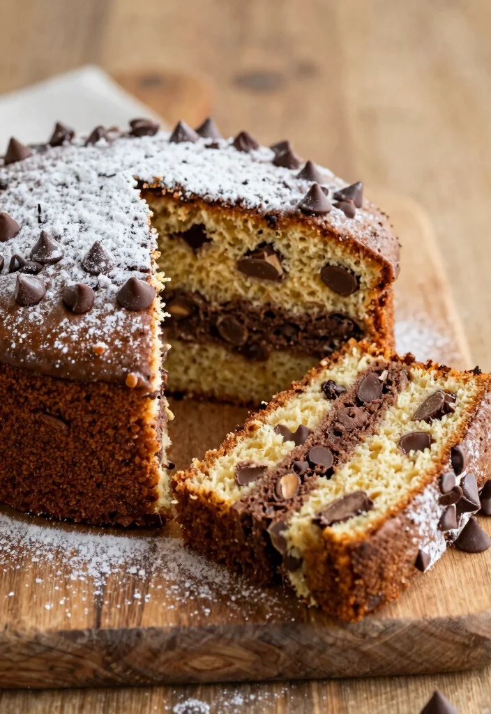 16 Almond Flour Cake Recipes: Moist Gluten Free Treats - 9. Almond Flour Chocolate Chip Cake 1