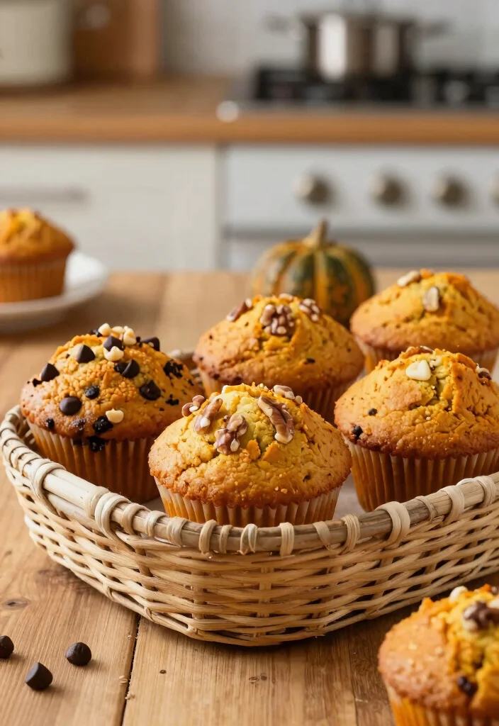 16 Baked Acorn Squash Recipes: Sweet & Savory Comfort - 12. Spiced Acorn Squash Muffins 1