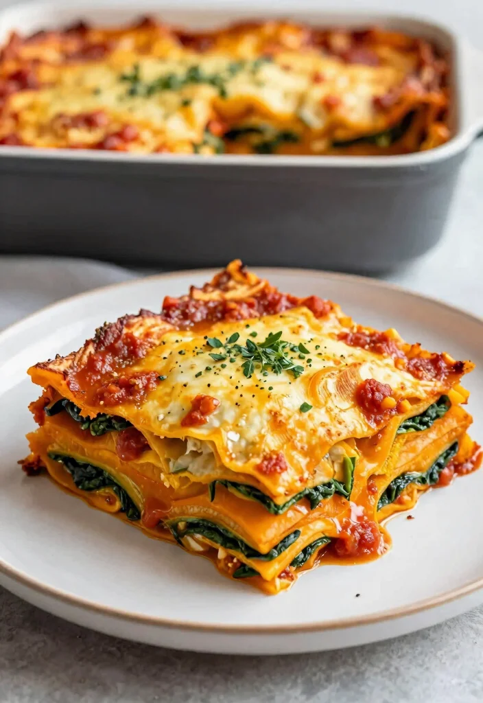 16 Baked Acorn Squash Recipes: Sweet & Savory Comfort - 7. Acorn Squash Lasagna 1