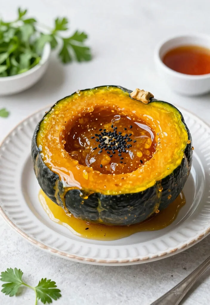 16 Baked Acorn Squash Recipes: Sweet & Savory Comfort - 8. Honey Garlic Glazed Acorn Squash 1